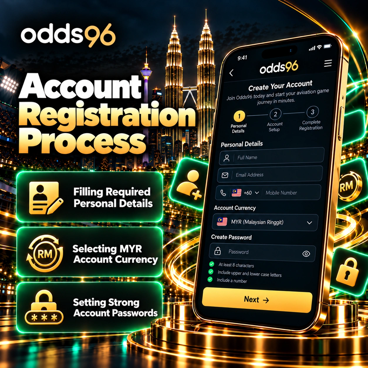 Account Registration Process