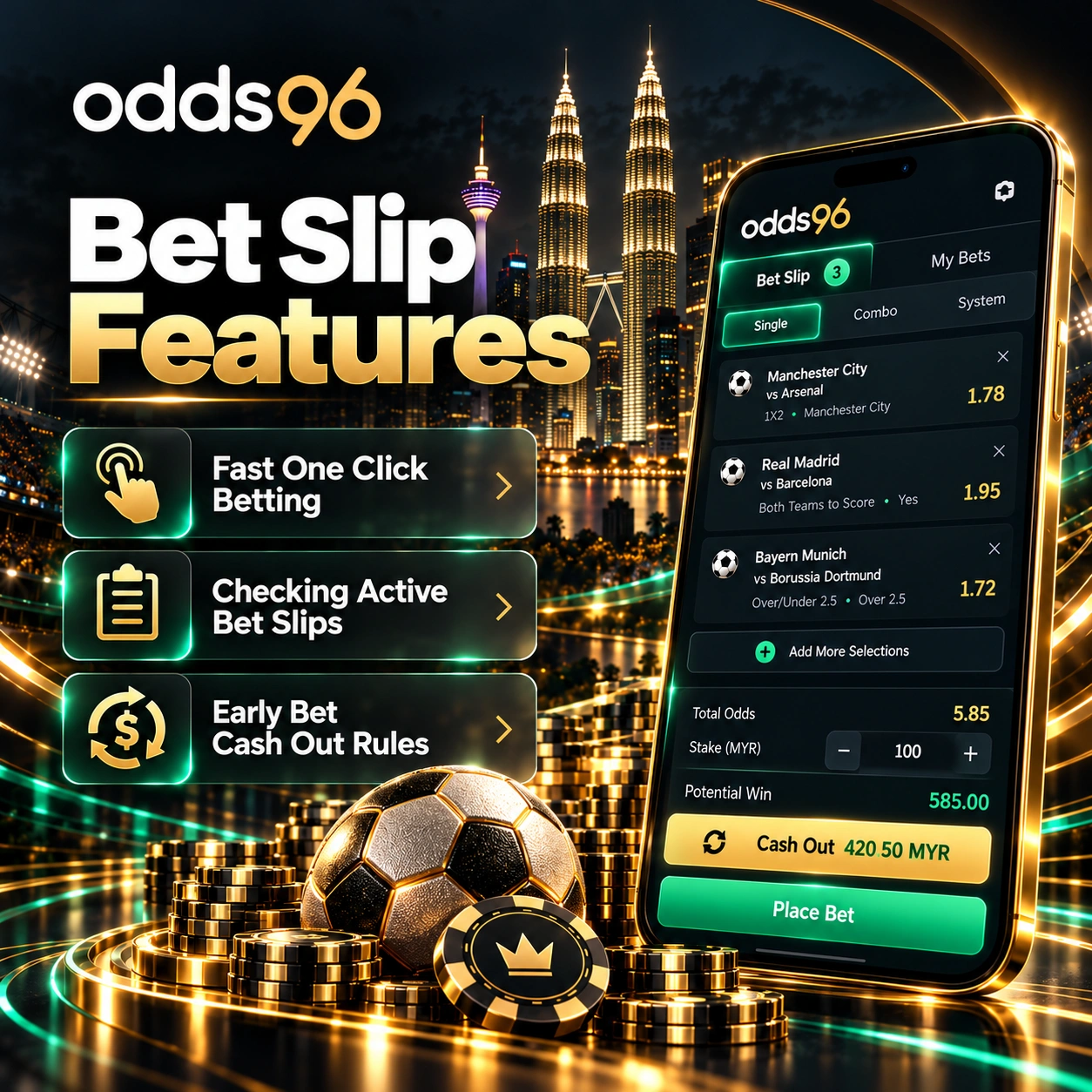 Bet Slip Features