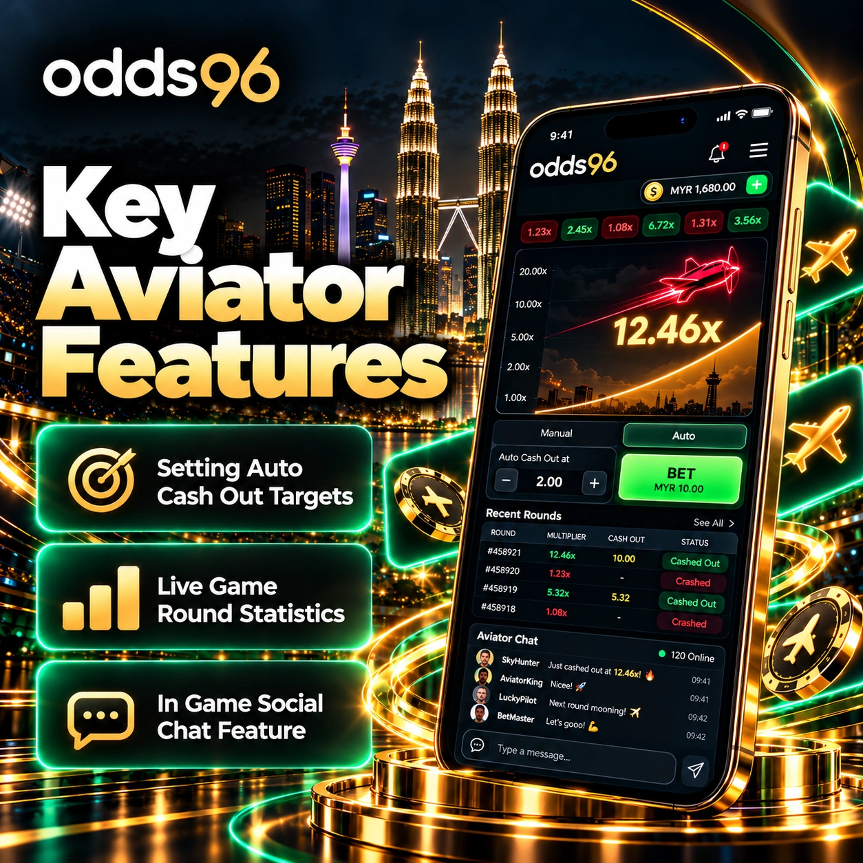 Key Aviator Features