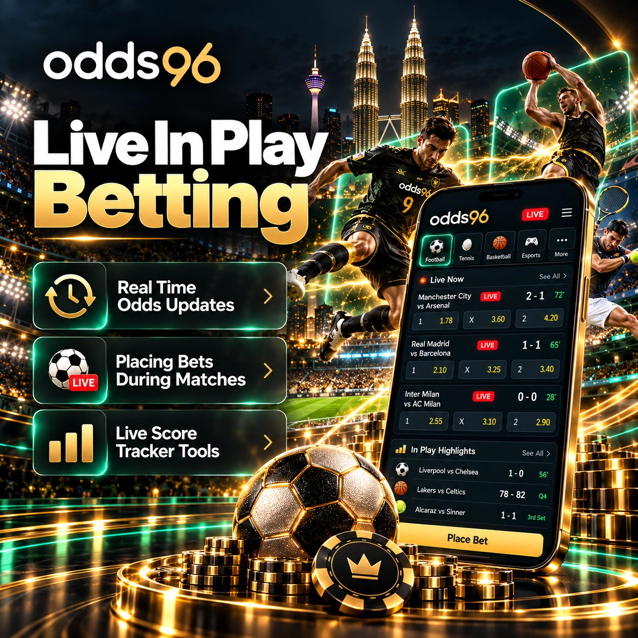 Live In Play Betting