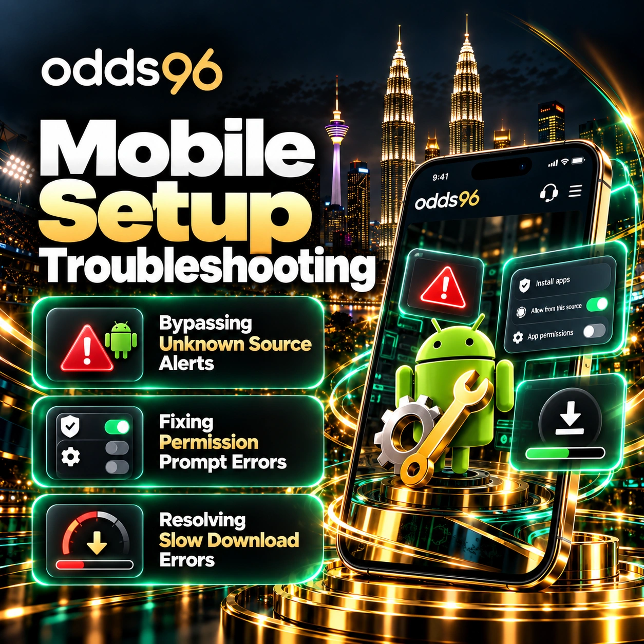 Mobile Setup Troubleshooting